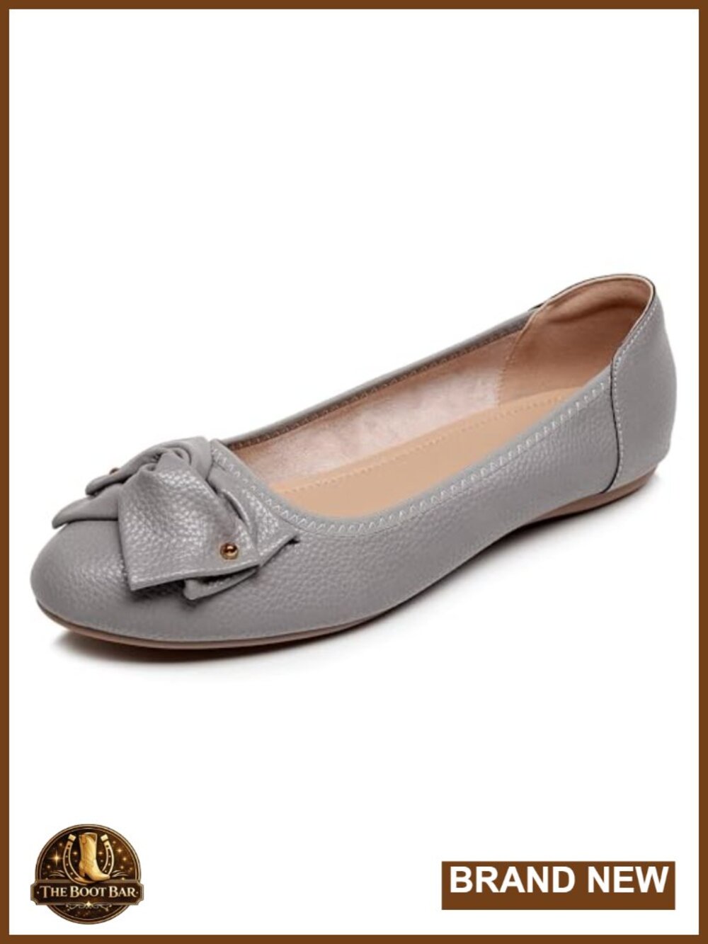 Womens Bows Dance Flats Slip On Shoes Padded Insole